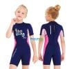 Đồ Bơi Chống Lạnh Cho Bé Gái 2-6 Tuổi Wetsuit ALT651