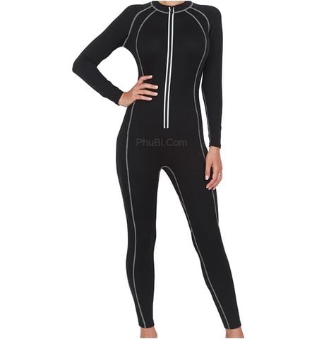  Quần Áo Bơi Lặn Giữ Nhiệt Wetsuit Nữ 1.5 mm - ALN003 43-83kg 