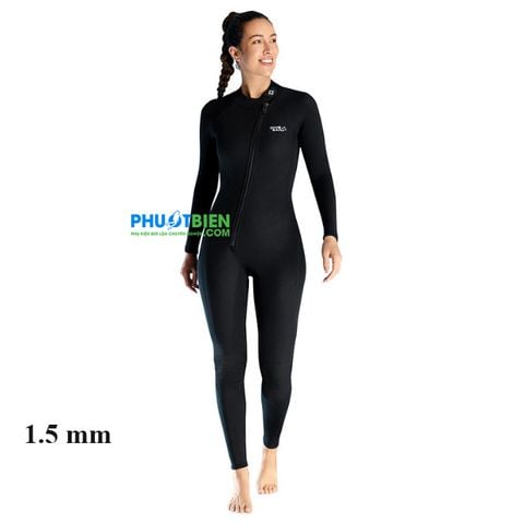  Đồ Bơi Lặn Nữ Giữ Nhiệt Wetsuit 1.5mm - ALN210 