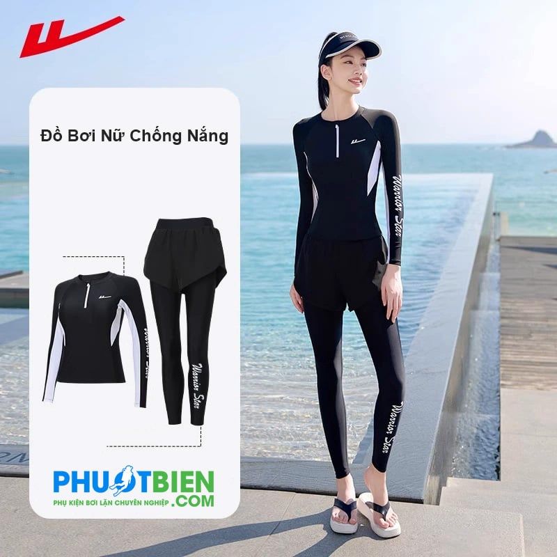 Đồ Bơi Nữ Dài Tay - QA4021