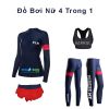 Quần Áo Bơi Nữ Dài Tay Chống Nắng Phong Cách Hàn Quốc - VS01