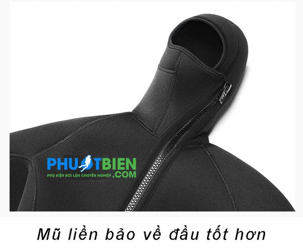 Đồ lặn giữ nhiệt chống thấm Wetsuit 5mm