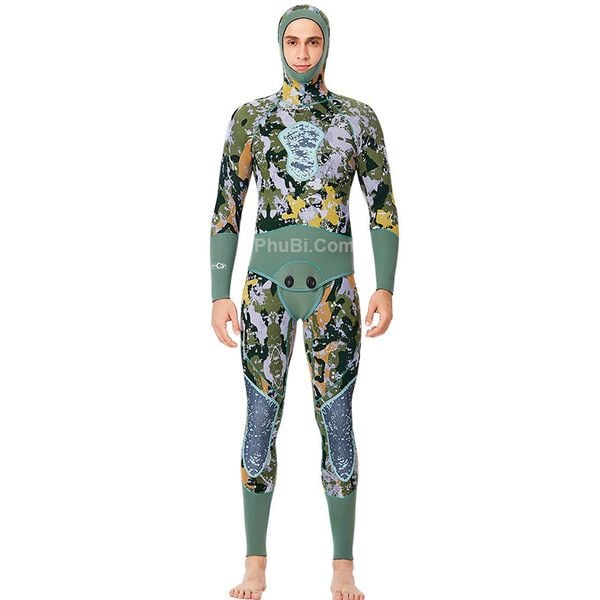 Bộ đồ quần áo lặn wetsuit 2 mảnh nam nữ 3mm