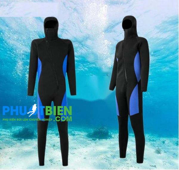 Đồ nhái lặn biển wetsuit 5mm giá rẻ