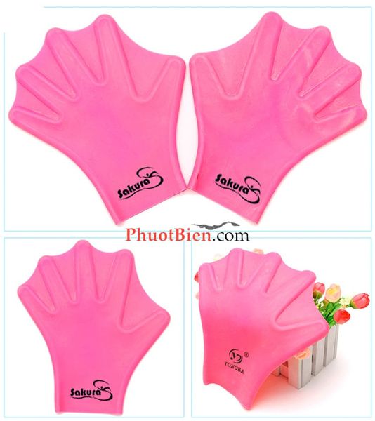 Găng tay bơi màng ếch silicone