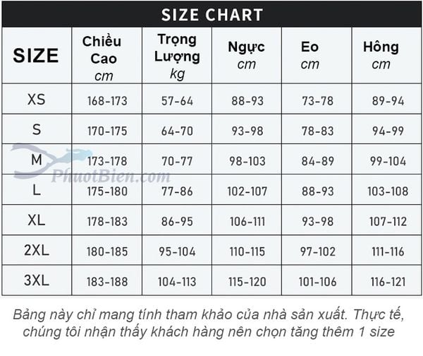 Đồ Nhái Lặn Biển Chống Thấm Dạng Lửng Neoprene Wetsuit 3mm Dive&Sail