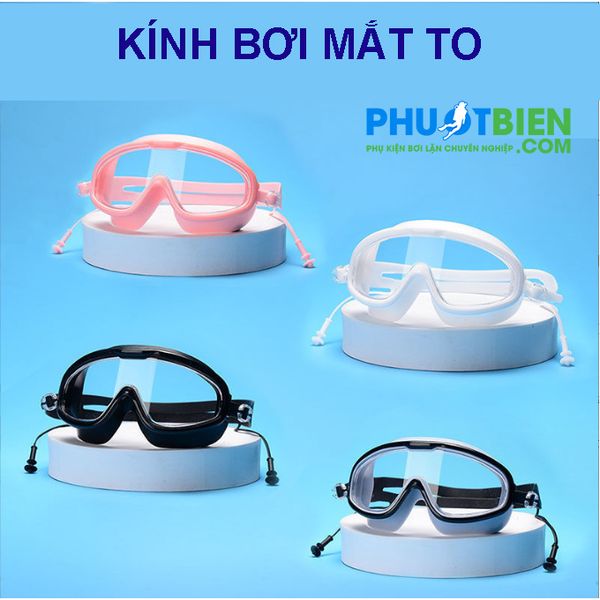 Kính Bơi Mắt To Chống Mờ Swimming Goggles