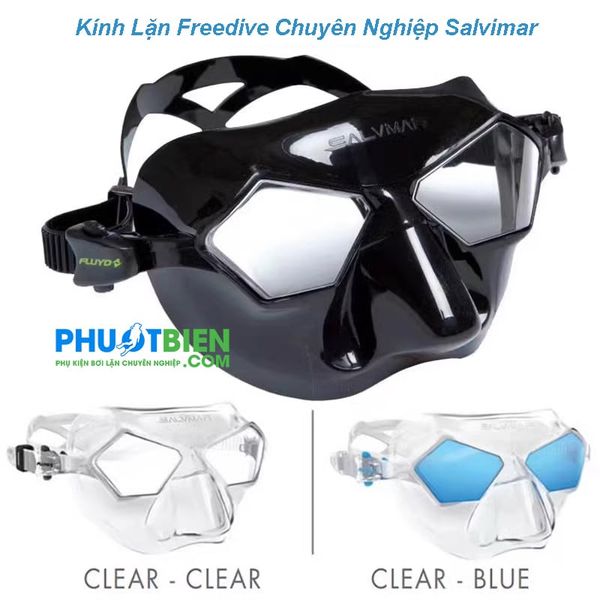 Kính lặn freedive mắt nhỏ chuyên nghiệp salvimar