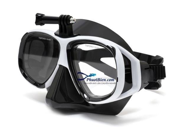 Kính lặn gắn camera diving mask