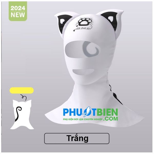 Mũ Nón Bơi Lặn Vải Hóa Trang Chống Nắng Toàn Phần