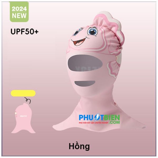 Mũ Nón Bơi Lặn Vải Hóa Trang Chống Nắng Toàn Phần