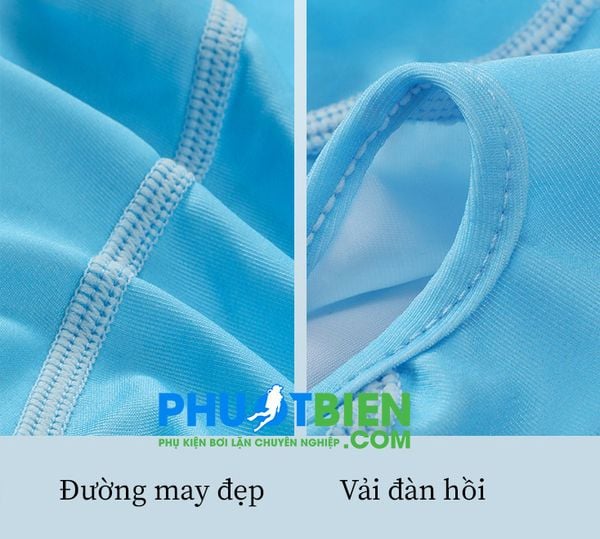 Mũ nón bơi vải chống nắng toàn phần