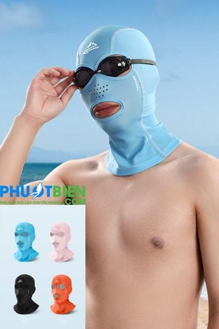  Mũ Nón Bơi Vải Chống Nắng Toàn Phần - MBV03 
