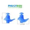 Nút Bịt Tai Chống Nước Silicone Xoắn Ốc Siêu Mềm Mại