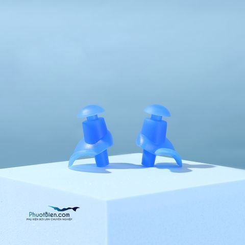  Nút Bịt Tai Chống Nước Silicone Xoắn Ốc Siêu Mềm Mại 