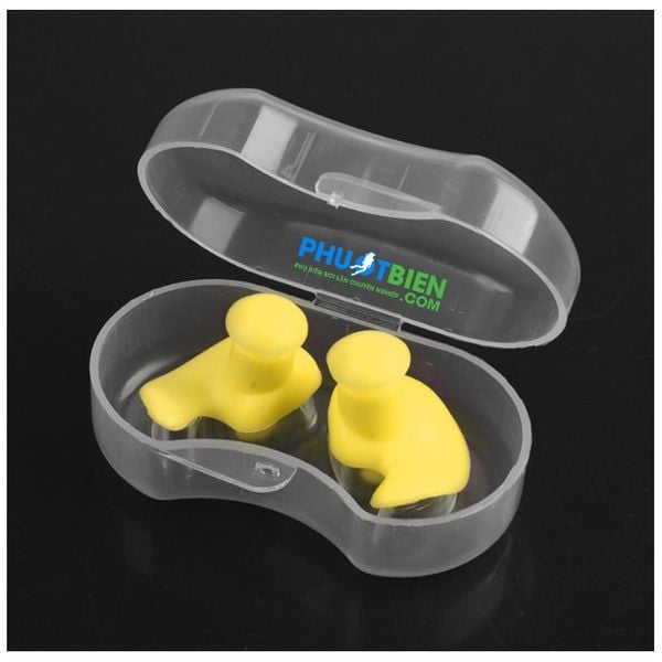 Nút bịt tai chống nước Swimming Professional Silicone Swim Earplugs