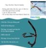 Ống Thở Bơi Chuyên Nghiệp Pro Swim Snorkel - OTG01