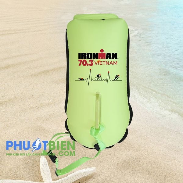 Phao Bơi Túi Khí Kép Kiêm Túi Để Đồ IRONMAN 809