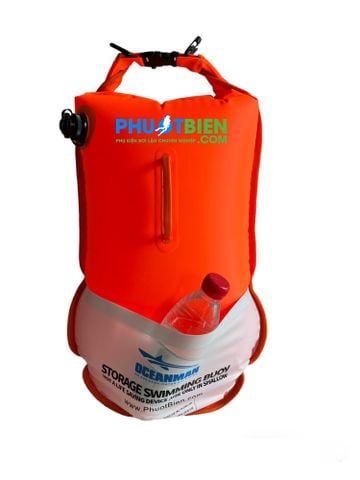  Phao Bơi OCEANMAN Đường Dài Kiêm Ba Lô Túi Khí Kép Đựng Đồ Bơi 35L 102 