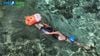 Phao Bơi OCEANMAN Đường Dài Kiêm Ba Lô Túi Khí Kép Đựng Đồ Bơi 35L 102