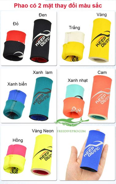 Phao nổi  gắn ống thở lặn Snorkeling & Freediving