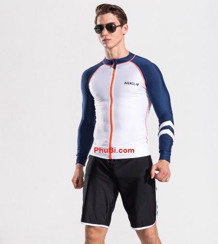 Áo Bơi Nam Dài Tay Chống Nắng  - QA007 - Size S
