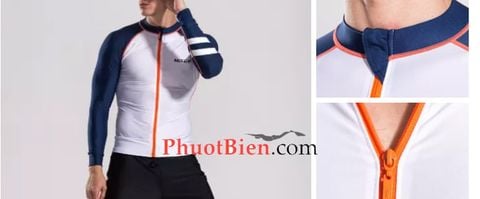  Áo Bơi Nam Dài Tay Chống Nắng  - QA007 - Size S 