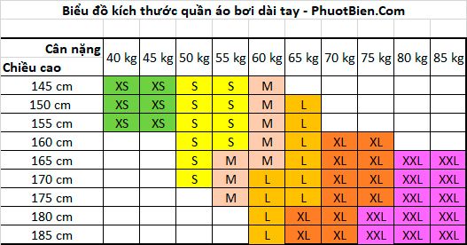 Đồ Bơi Nữ Tay Dài Liền Thân Chống Nắng