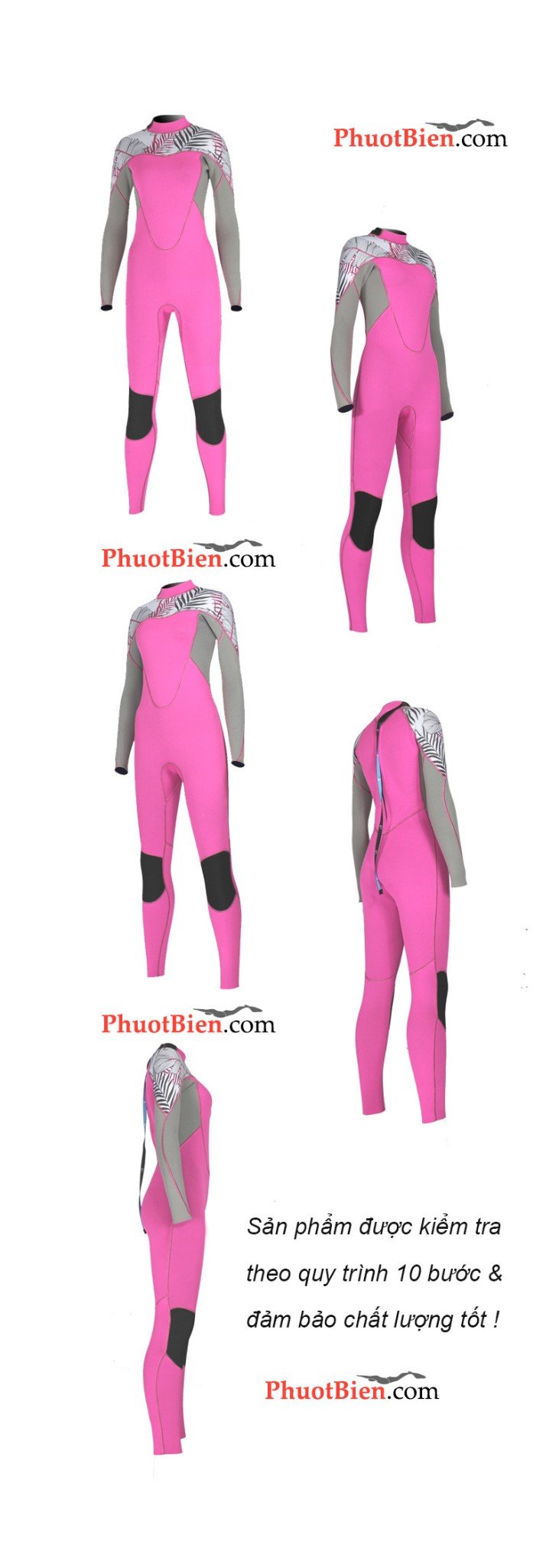 Đồ Bơi Lặn Giữ Nhiệt Wetsuit nữ