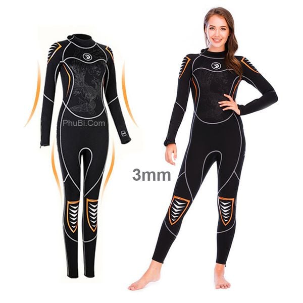 Quần áo bơi lặn giữ nhiệt wetsuit nữ