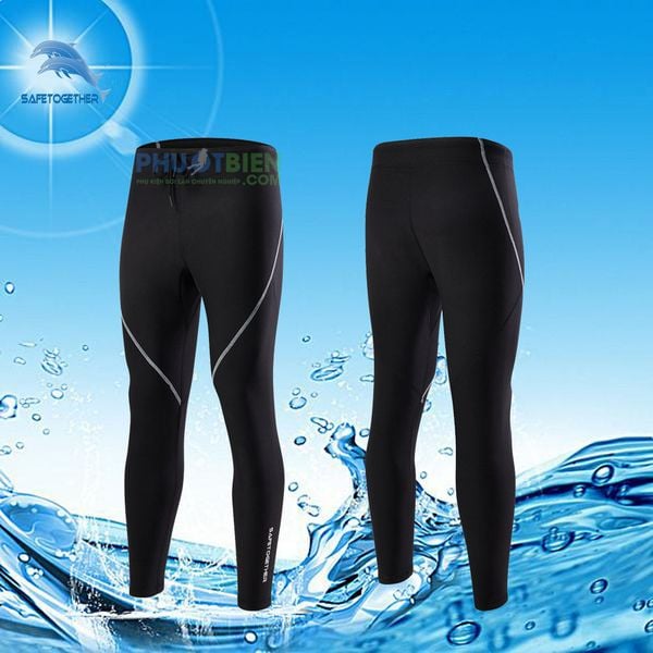 Quần bơi dài nam giữ nhiệt wetsuit nam 2mm