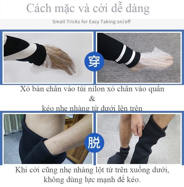 Quần bơi dài nam giữ nhiệt wetsuit nam 2mm