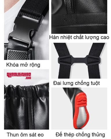  Quần Yếm Lội Nước Đế Thép Chống Xuyên Thủng - QLN856-2 