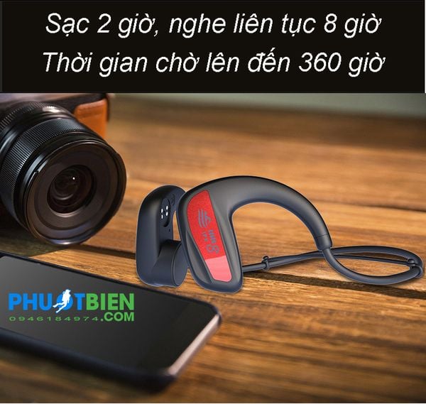 Tai nghe bluetooth không dây chống nước waterproof bluetooth headphone