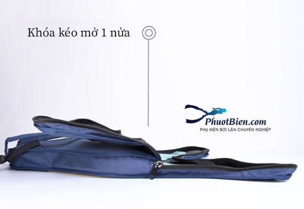 Túi đựng balo chân vịt mono fin bag Mahina