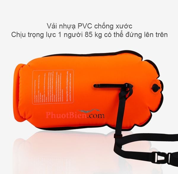 Túi đựng đồ bơi chống thấm nước kiêm phao bơi cứu sinh sông hồ biển MARJAQE 809