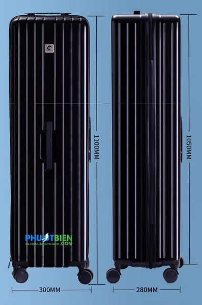 Vali fins box đựng chân vịt lặn biển
