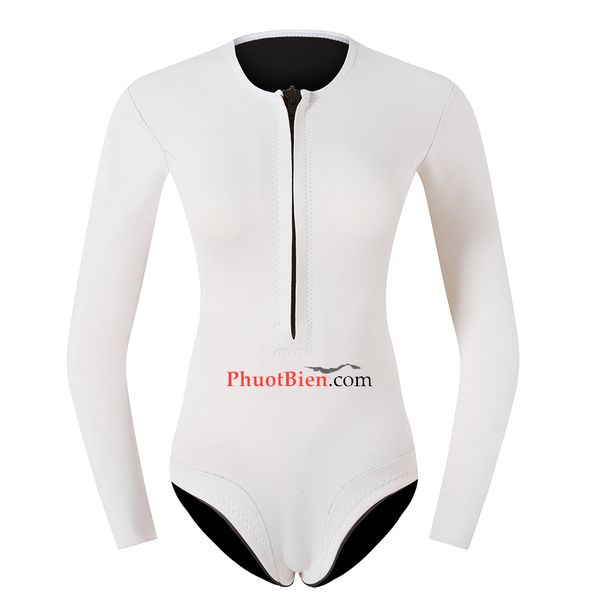 Bikini Wetsuit bơi lặn giữ nhiệt tay dài