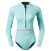 Wetsuit Bikini Bơi Lặn Giữ Nhiệt Nữ 2mm Màu Xanh - ALN08