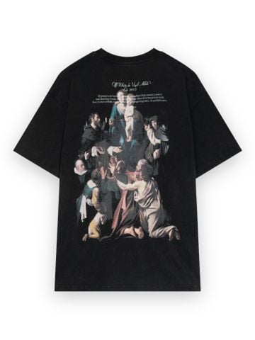 Phông OW Caravaggio Mery Print - Black