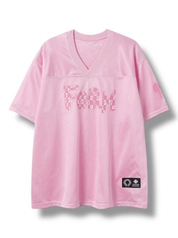 Phông CH Love You Mesh Jersey - Pink