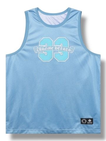 CH Mesh Blue Tank Top