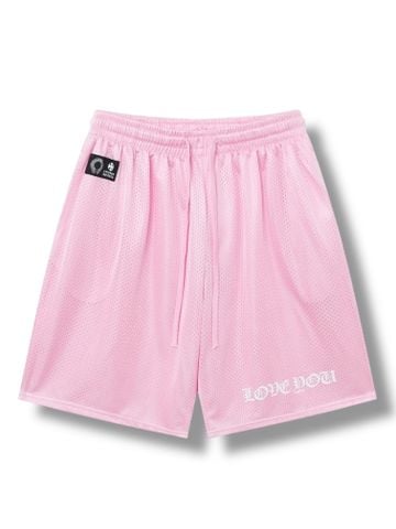 QS CH Love You Mesh Jersey - Pink