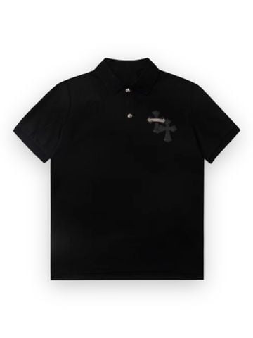 Polo CH Leather Cross - Black