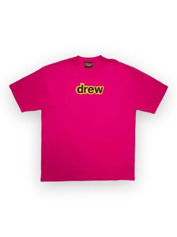 Phông Drew Classic Logo - Dark Pink