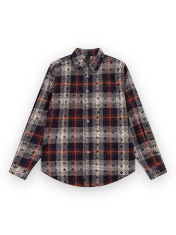 SM CH Flannel Cross - Grey