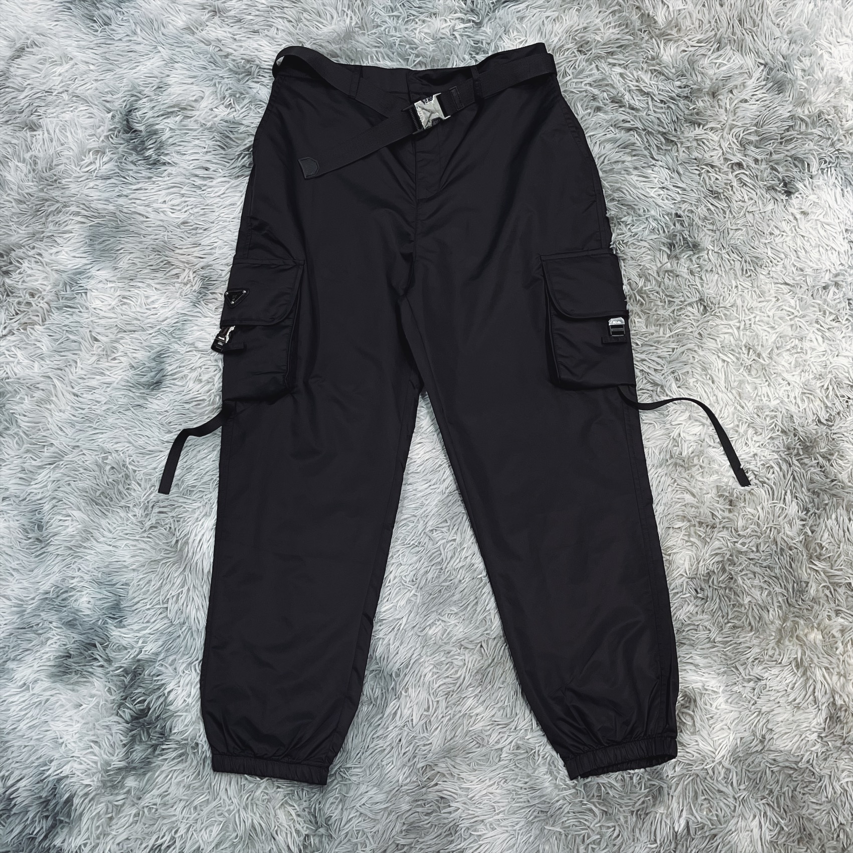 Gucci Web Accent Cargo Pants - Neutrals, 11.75 Rise Pants, Clothing -  GUC1297302