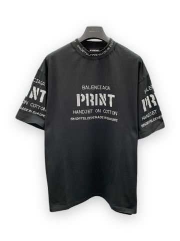 Phông Balen Print Handjet - Black