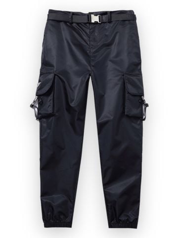 Prada Cargo Pockets Pant - Black