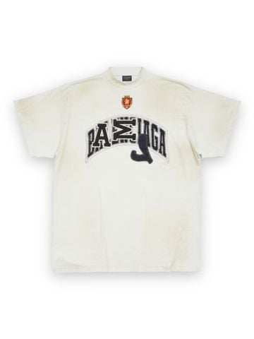 Phông Balen Skater Oversize - White Vintage